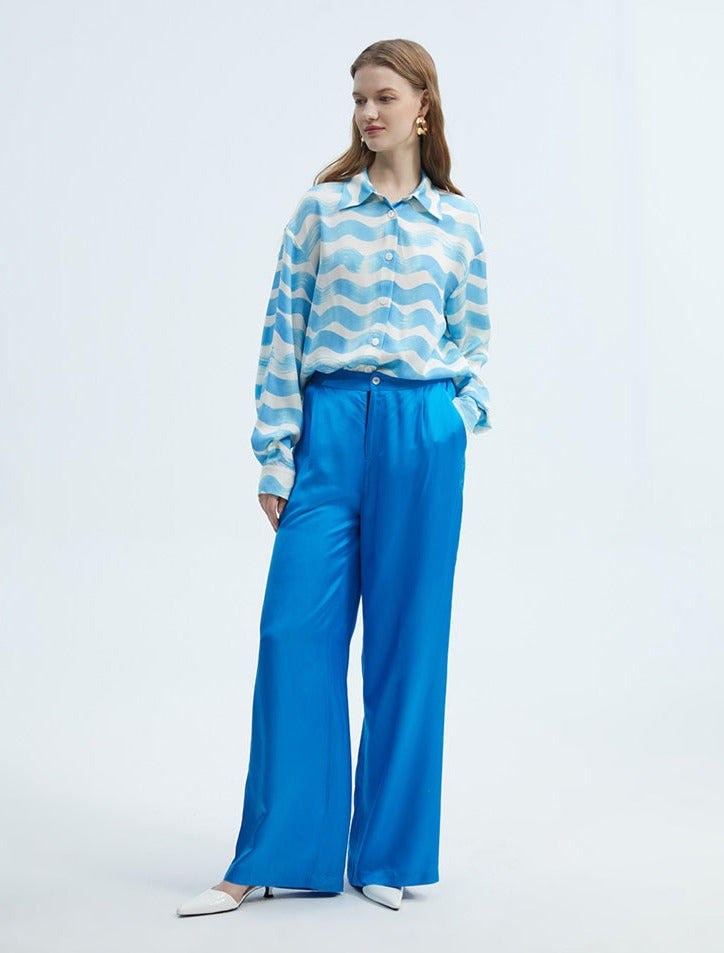SILKINC Meditation Silk Basic Shirt