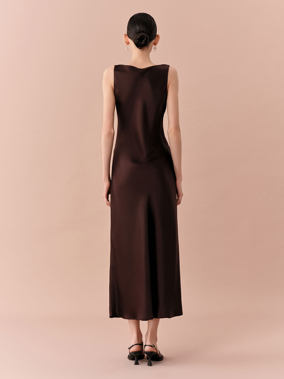 SILKINC Classic Sleeveless Boho Long Dress