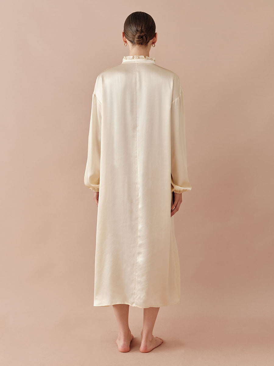 SILKINC Vintage Loose Shirt Nightgown