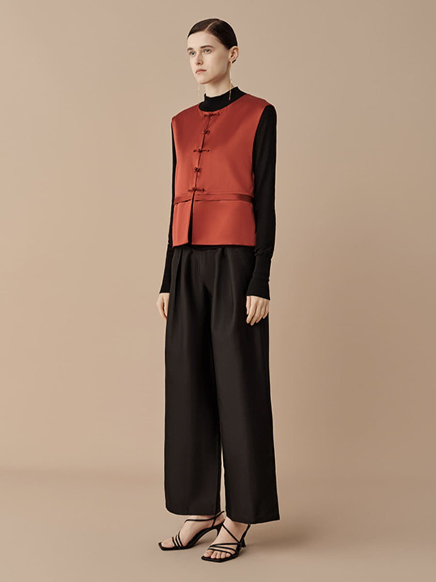 CNY - Auspicious Chinese Knot Waistcoat