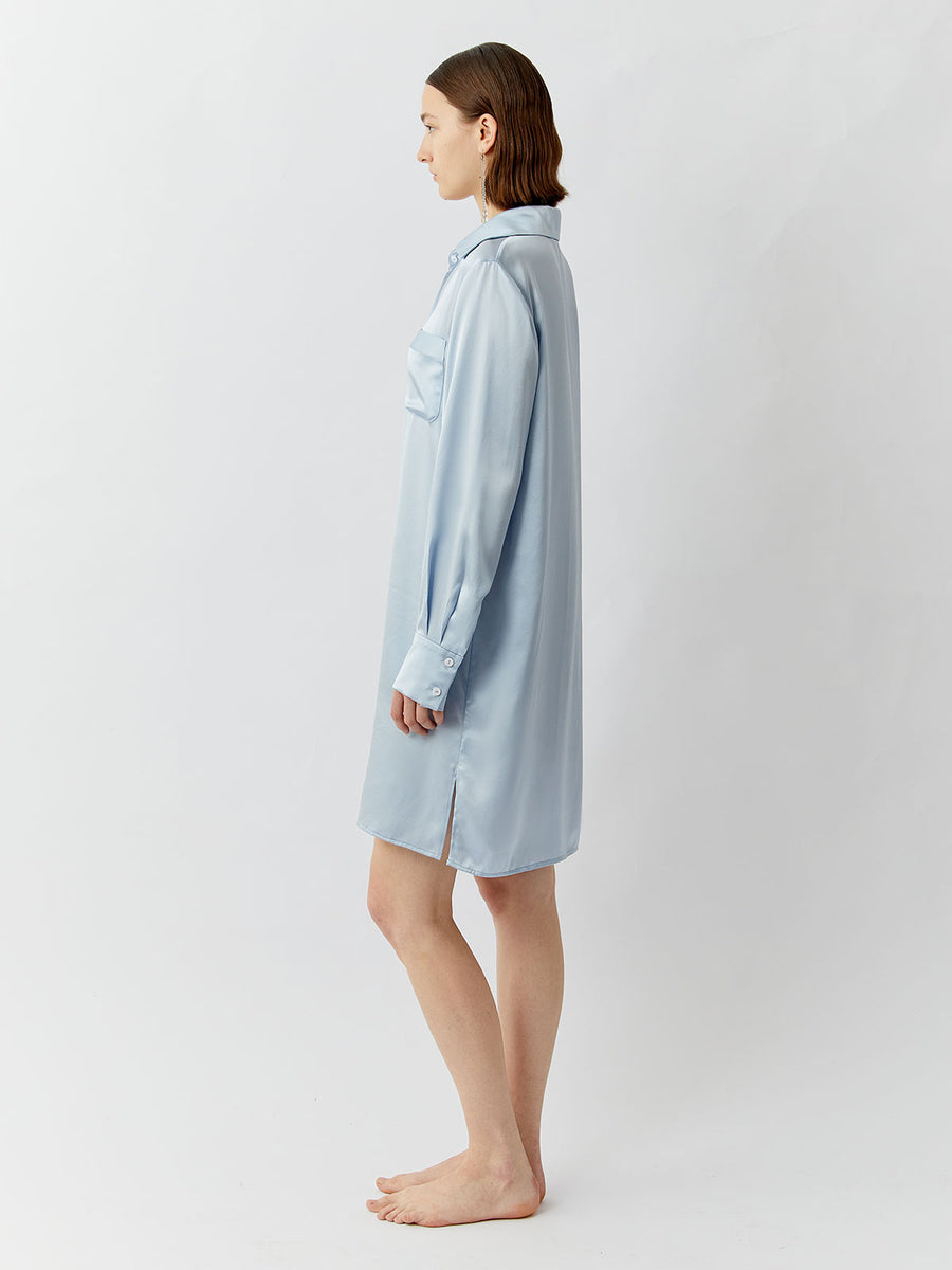 SILKINC Wide Collar Long Shirt (Spirit Shirt)