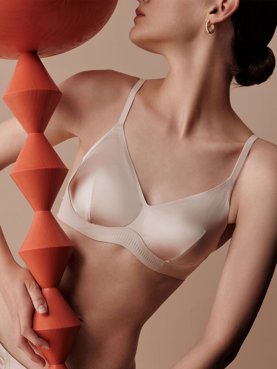 SILKINC Mulberry Silk Comfort Bra