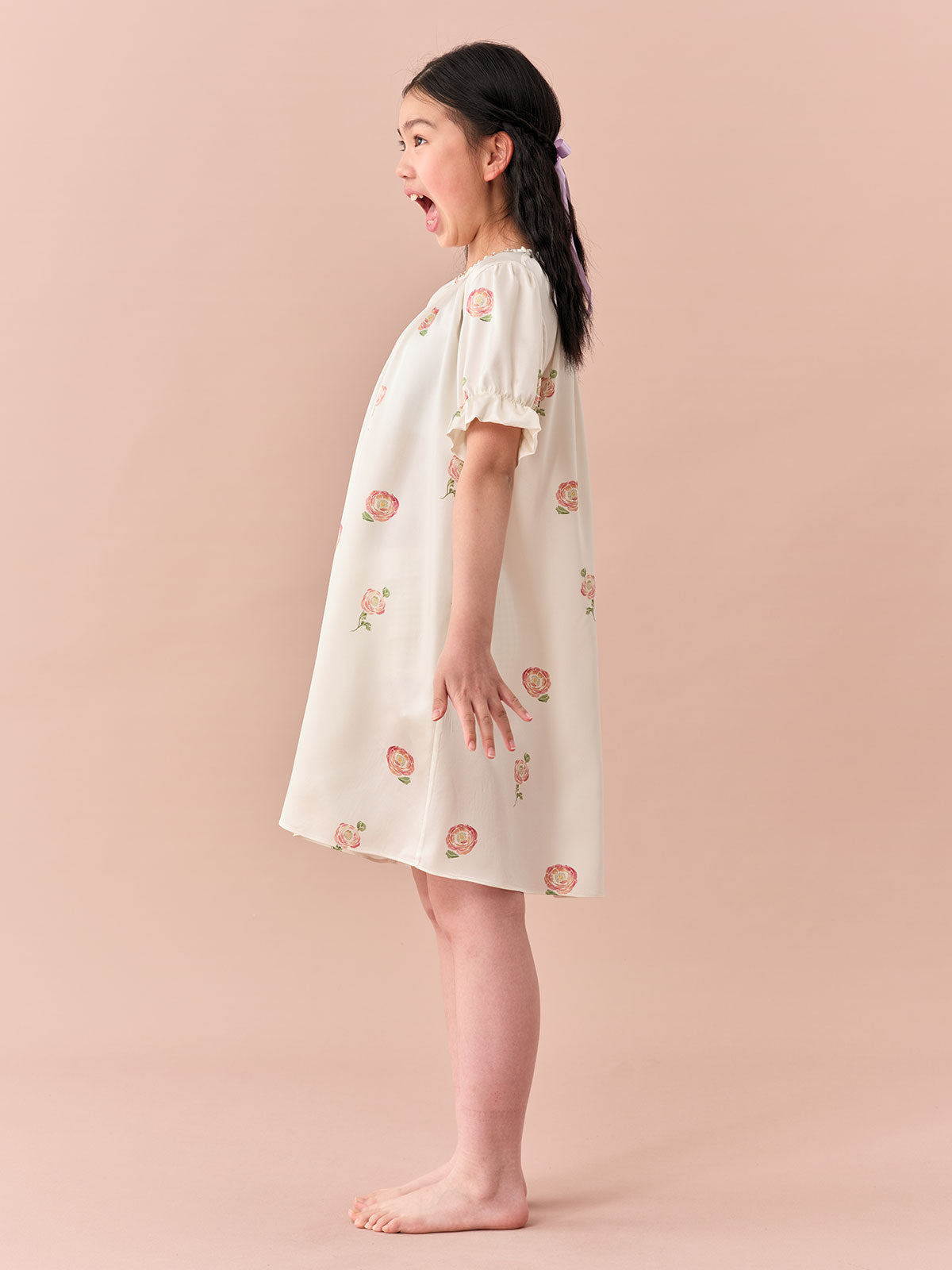 SILKINC Rose Kids Silk Nightdress