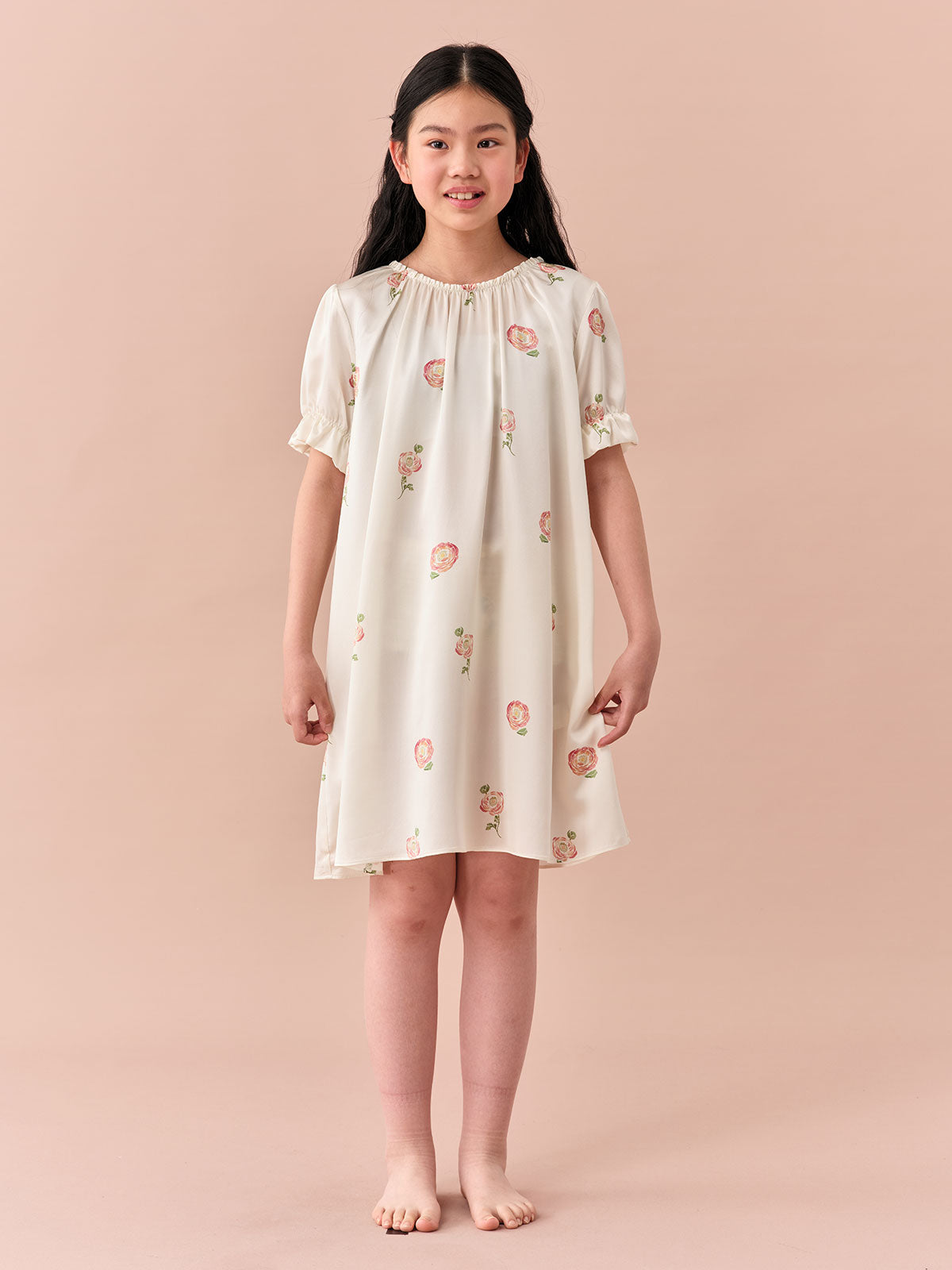 SILKINC Rose Kids Silk Nightdress