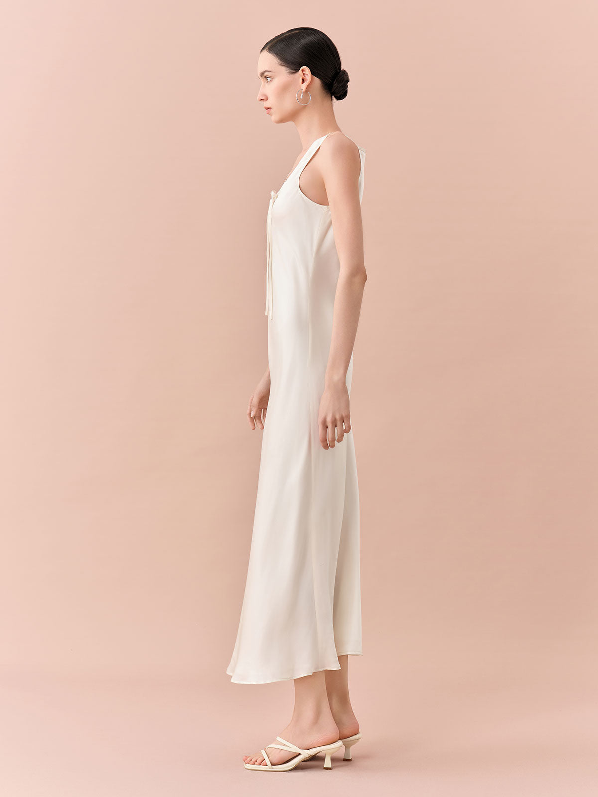 SILKINC Classic Sleeveless Boho Long Dress