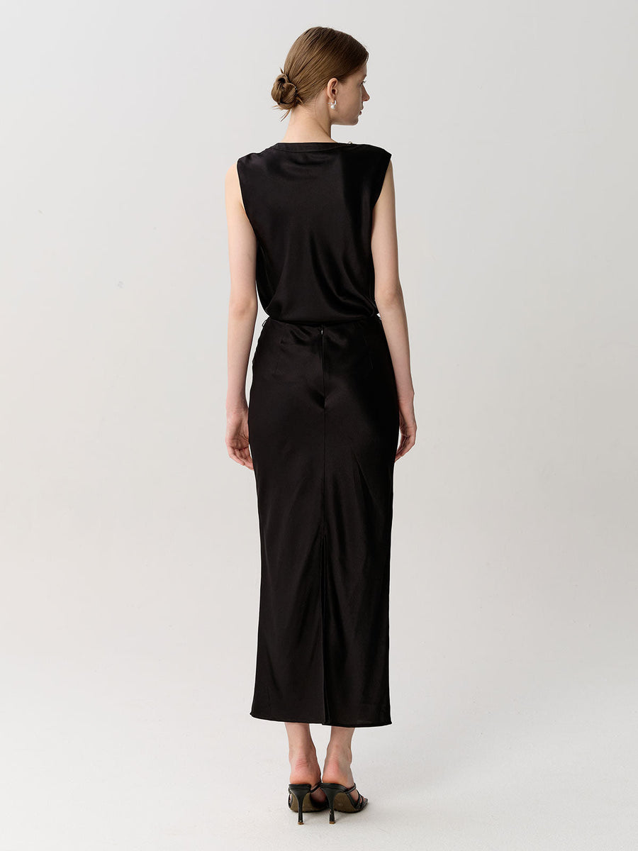 SILKINC Bias Cut Long Skirt