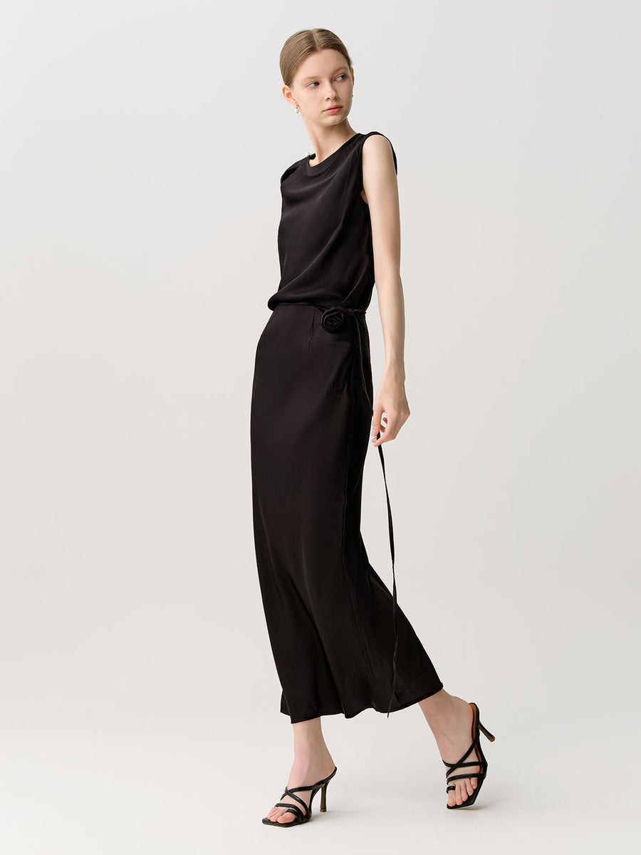 SILKINC Bias Cut Long Skirt