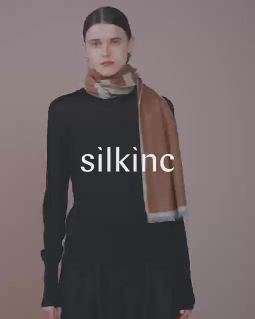 SILKINC Pure Silk Si-mere Scarf
