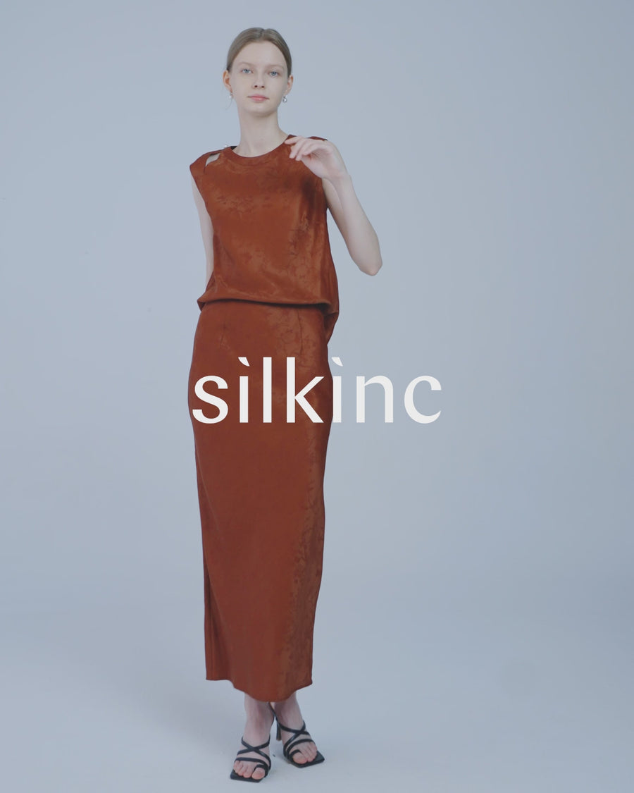 SILKINC Bias Cut Long Skirt