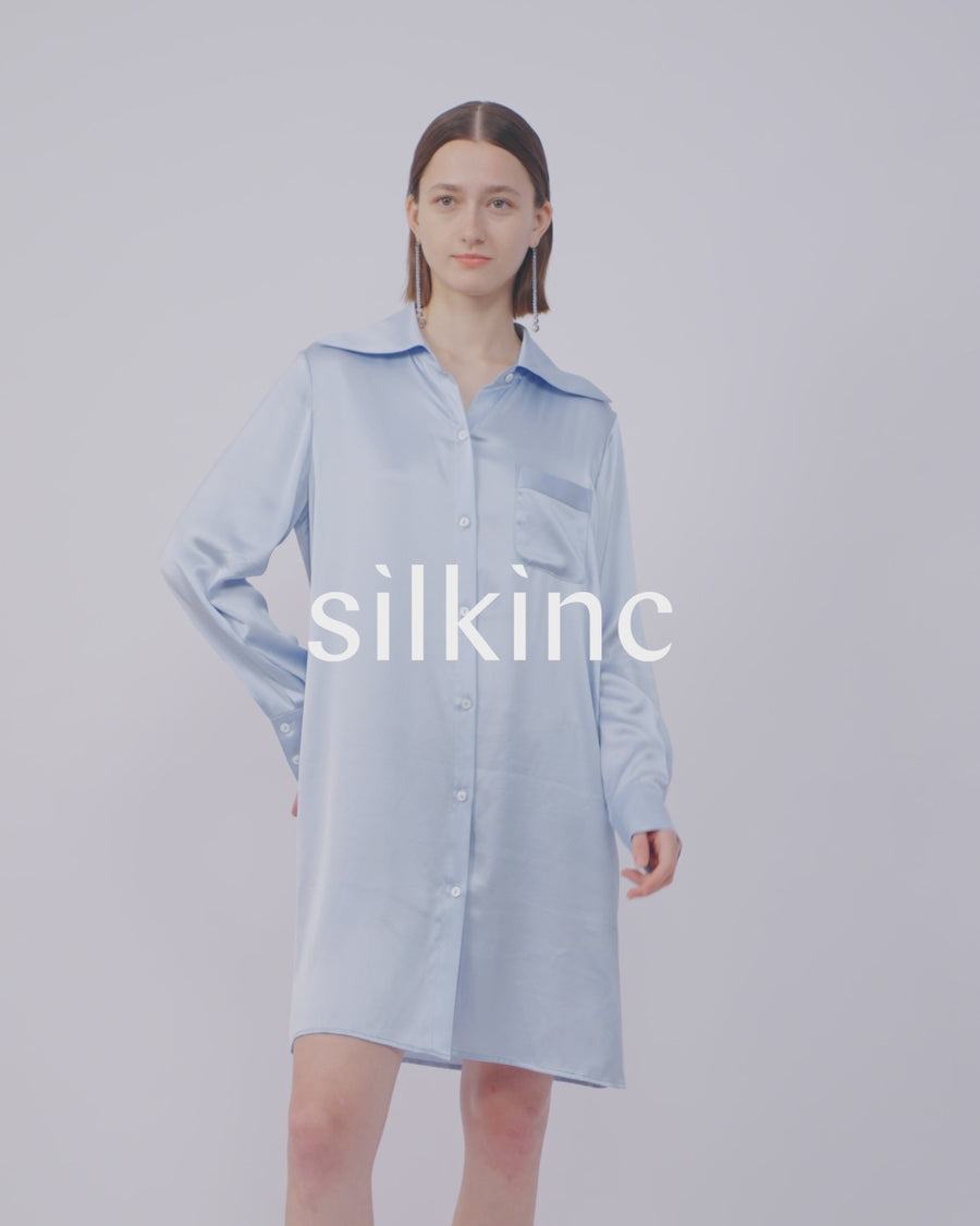 SILKINC Wide Collar Long Shirt (Spirit Shirt)