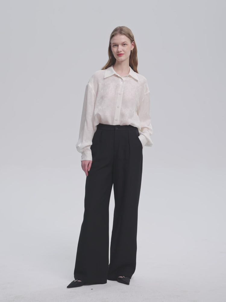 SILKINC Luo Basic Silk Shirt