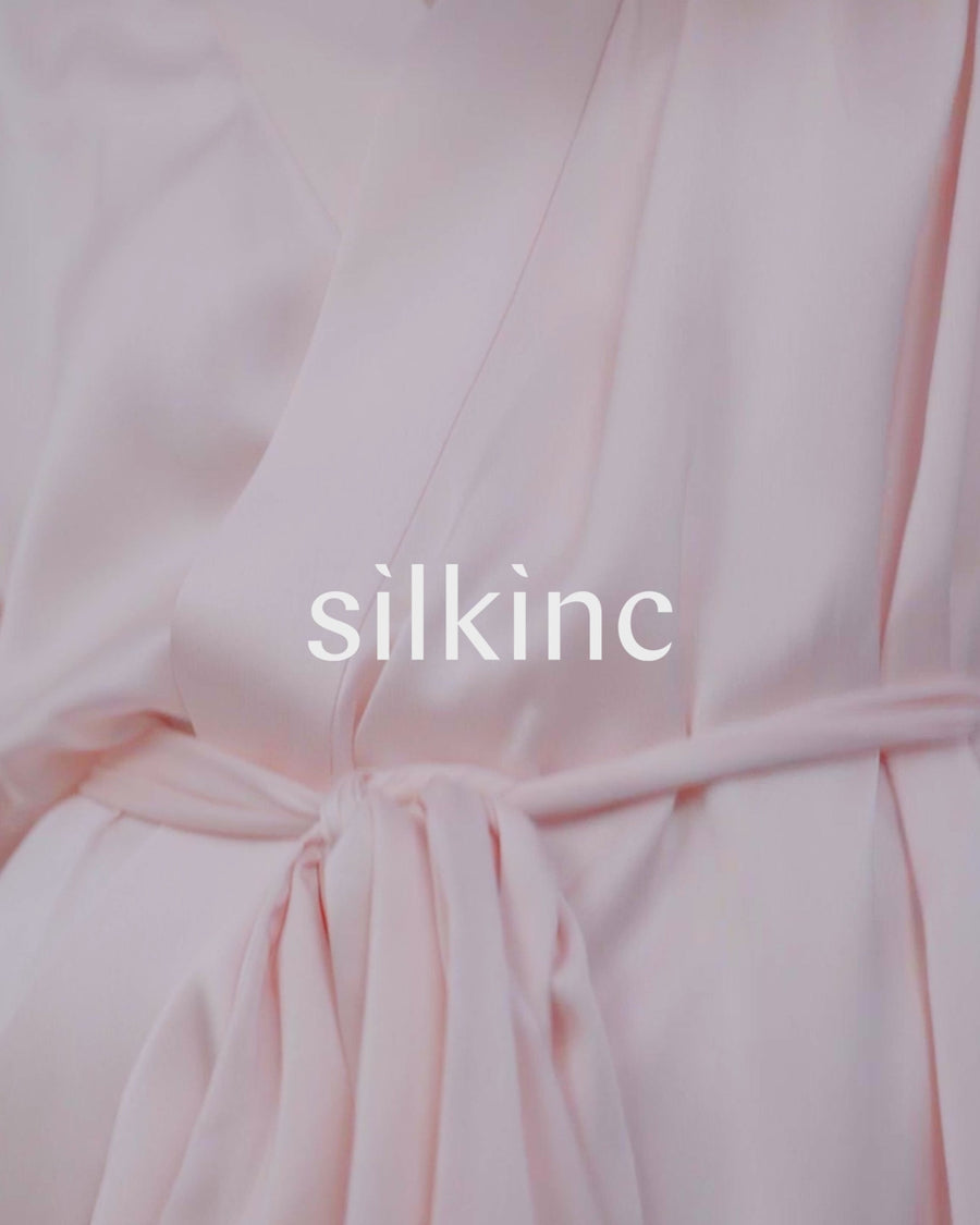 SILKINC Crystal Chu Feng Silk Robe